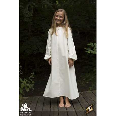 Children's Shift Dress - Off White
