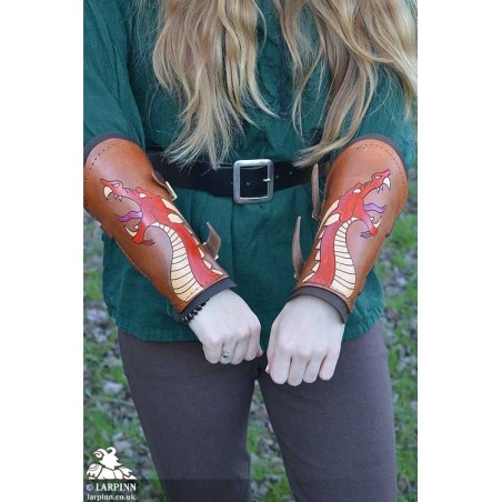Red Dragon Bracers