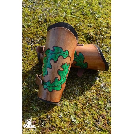Oak Leaf Bracers