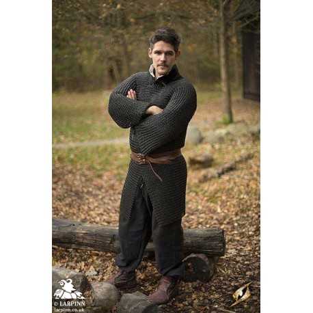 Alaric Chainmail Shirt - Epic Black