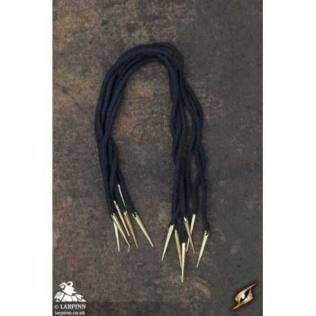 Tie Strings With Points - Epic Black