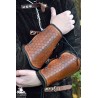 Brown Scale Bracers
