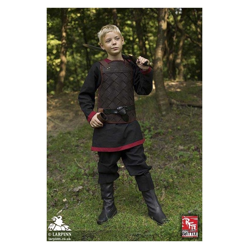RFB Childrens Viking Leather Armour - Brown