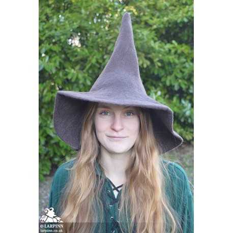 Woollen Witch Hat - Brown
