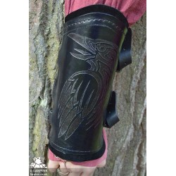 Raven Bracers - Black