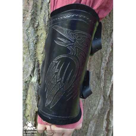 Raven Bracers - Black