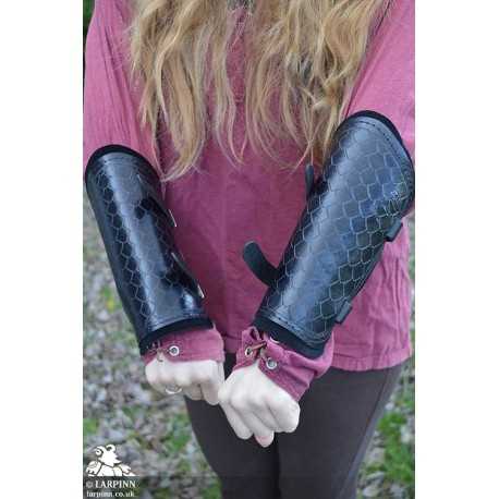 Black Scale Bracers