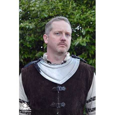 Adam Neck Plate - Plain Steel