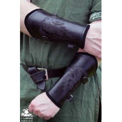 Wolf Bracers - Black