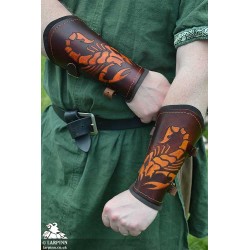 Golden Scorpion Bracers