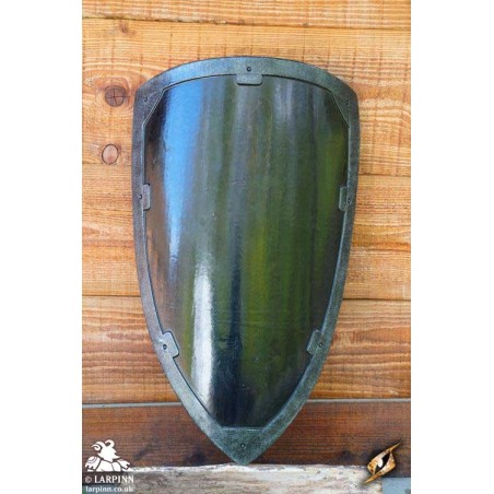 Black Knight Shield - 35IN x 24IN - LARP