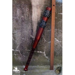 Barbed Wire Baseball Bat - Red - 32in - LARP