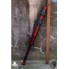 Barbed Wire Baseball Bat - Red - 32in - LARP