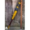 Barbed Wire Baseball Bat - Yellow - 32in - LARP