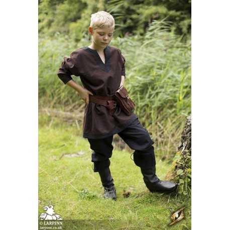 Children's Guy Tunic - Brown