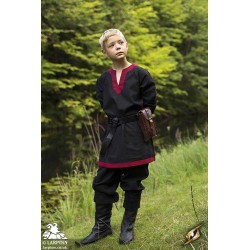 Children's Guy Tunic - Black