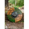 Drang Shield - Green/Wood - 20IN - LARP