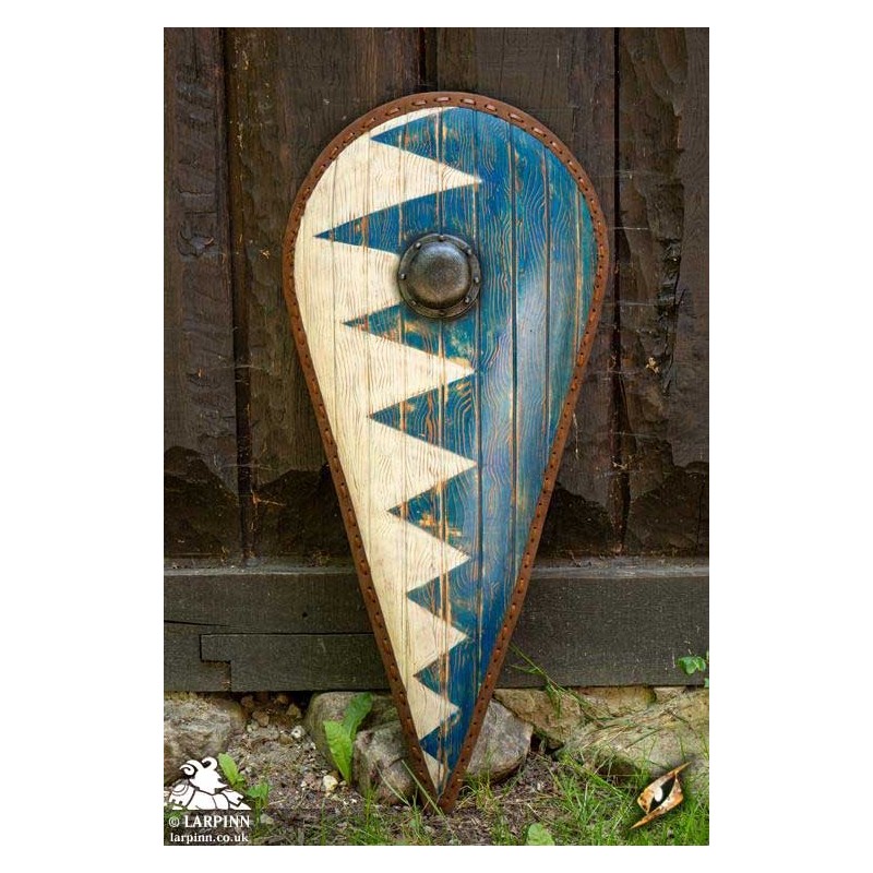 Norman Blue Shield - 46IN x 22IN - LARP