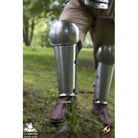 Enclosed Leg Protection - Polished Steel