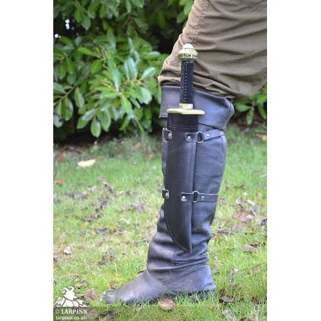 Elred Dagger Leg Scabbard - Black