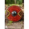 Thegn Saxon Shield - Red - 28IN - LARP
