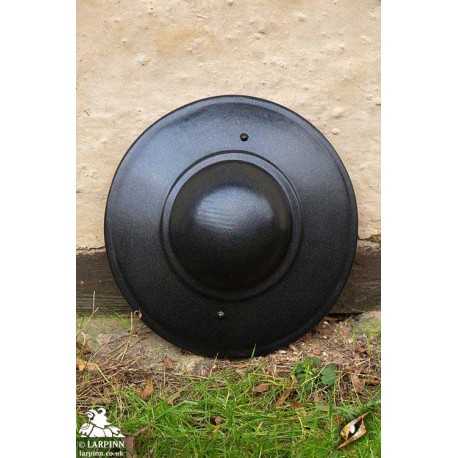 Fencing Buckler - Dark Metal - 14in - LARP