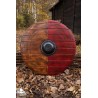 Drang Shield - Red/Wood - 32IN - LARP