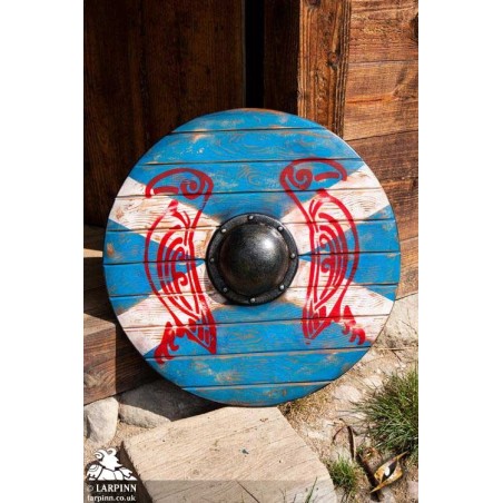Huginn & Muninn Viking Shield - 28IN - LARP