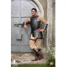 Dark Warrior Metal Breast Plate Armour - Epic Dark Metal