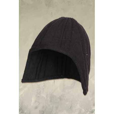 Arthur Padded Coif - Black
