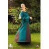 Astrid Dress - Azure / Brown