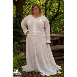 Isobel Shift Dress - White