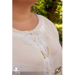 Isobel Shift Dress - White