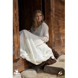 Isobel Shift Dress - White