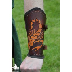Golden Scorpion Bracers