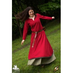 Basic Dress - Dark Red