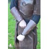 Ajax Leather Bracers - Brown