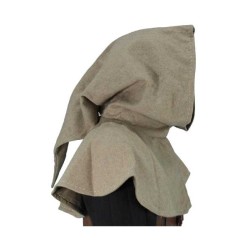 Medieval Hood - Beige