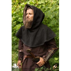 Medieval Hood - Grey