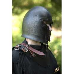 Barbuta Helmet - Epic Dark
