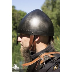 Norman Nasal Helmet - Epic Dark Metal