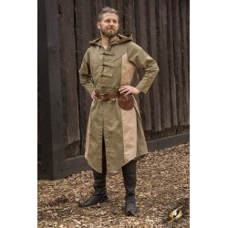 Altair Sleeveless Vest - Green/Beige