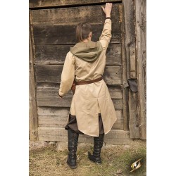 Altair Sleeveless Vest - Green/Beige