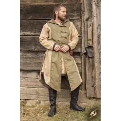 Altair Sleeveless Vest - Green/Beige