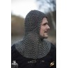 Alaric Chainmail Coif - Natural Finish