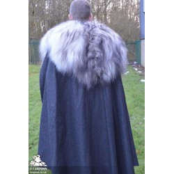Jackson Fur Cloak - Cross Straps