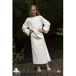 Children's Shift Dress - Off White