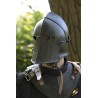 Visored Barbuta Helmet - Epic Dark