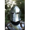 Visored Barbuta Helmet