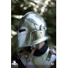 Visored Barbuta Helmet